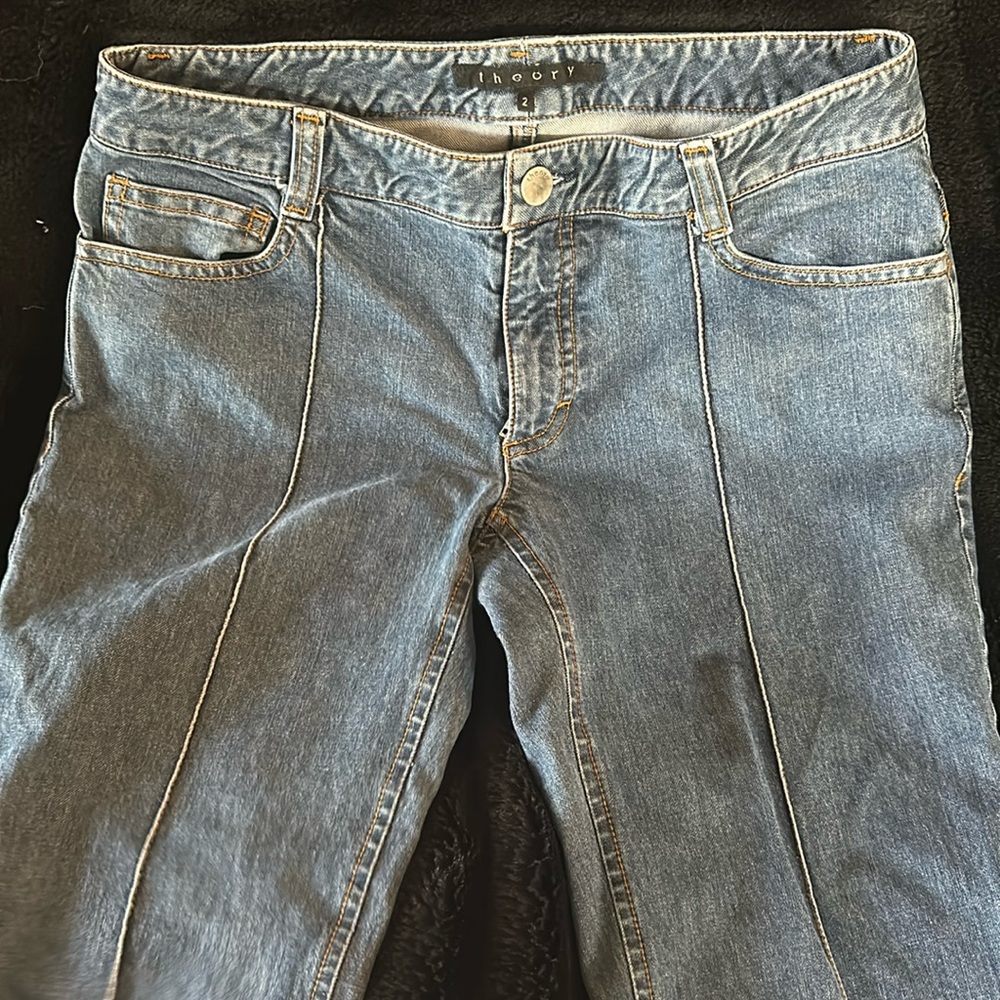 THEORY Cropped Capri Jeans size 2